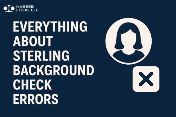 Everything About Sterling Background Check Errors