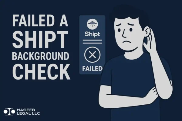 Failed a Shipt Background Check