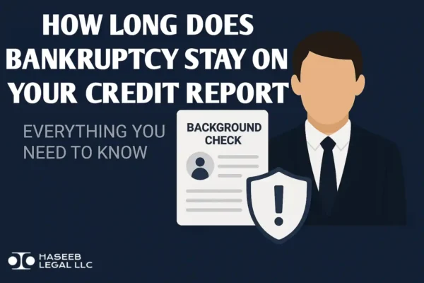 How long does bankruptcy stay on your credit report