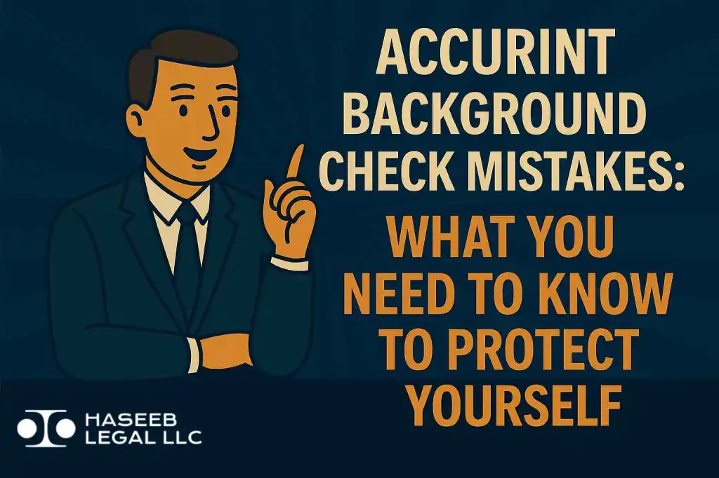 Accurint Background Check Mistake