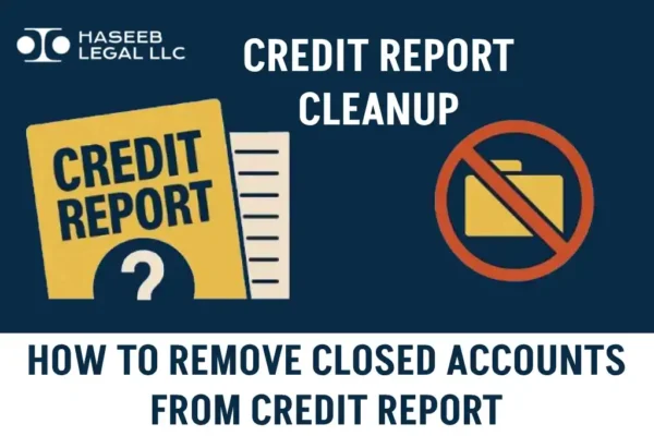 Credit Report Cleanup: How to Remove Closed Accounts from Credit Report