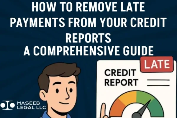 How to Remove Late Payments from Your Credit Report: A Comprehensive Guide